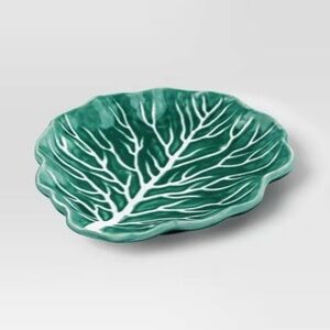 Stoneware nwt Cabbage Spoon Rest Green - Threshold